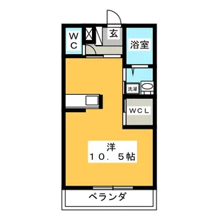 ビエナ タカハシ【1階】の間取り