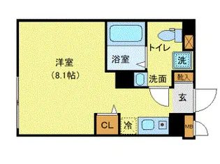 NOZOMIO川崎SOUTH【2階】の間取り