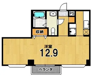 フルフィルたかの【3階】の間取り