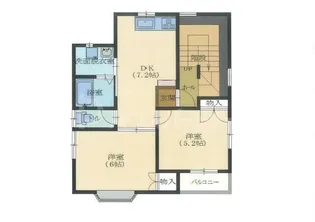 マルカビル【2階】の間取り