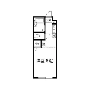 サンフラッツ【2階】の間取り