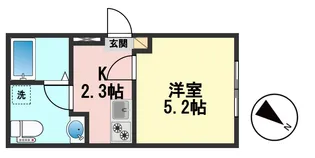 Vieta西小岩【3階】の間取り