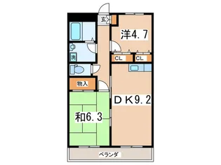 ポポラ-レ相武台の間取り