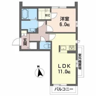 シャーメゾン日の出町【3階】の間取り