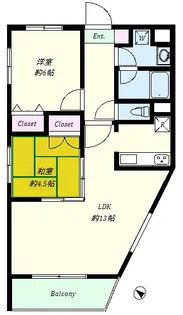 プルミエール【3階】の間取り