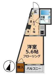 グローリア永福【2階】の間取り