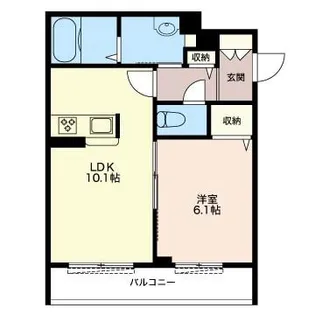 クレインズマンション【3階】の間取り