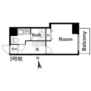 アリバあみだ池【7階】の間取り