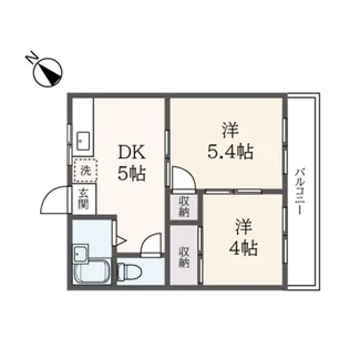 ファミリー永山【1階】の間取り