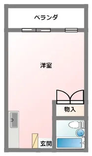 マートンドーム【2階】の間取り