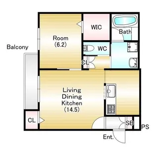 CIMA世田谷【1階】の間取り