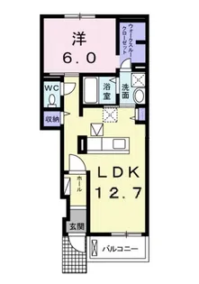 ヴィラ・エレガント【1階】の間取り