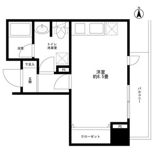 Asahiro bldg.【5階】の間取り
