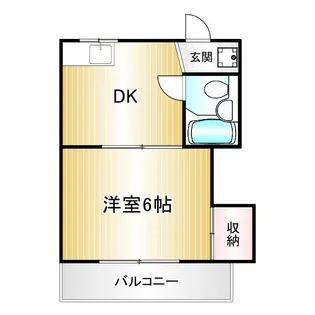 ヘリオス相互378方南町PartII【2階】の間取り