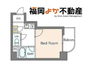 ノアーズアーク博多駅前【2階】の間取り