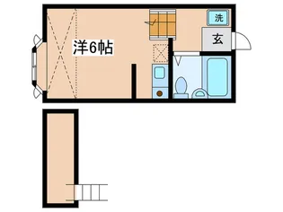 ヒルトップ麻生【1階】の間取り