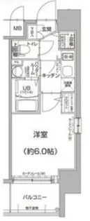 エスリード新大阪グランゲートノース【7階】の間取り