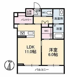 リーリエ原尾島【2階】の間取り