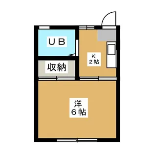 ハウスまゆ【1階】の間取り
