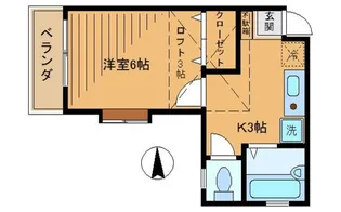サーラ荻窪II【1階】の間取り
