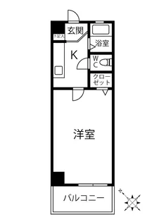 クライス空港東【2階】の間取り