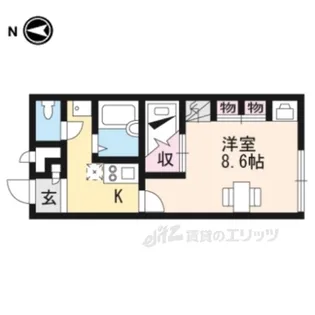 レオパレスTakuya1【1階】の間取り