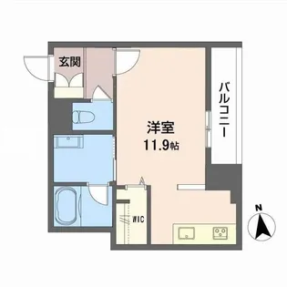 グランメゾン天神【2階】の間取り