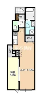 シャインS栄田【2階】の間取り