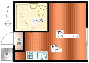友好3番5番館【1階】の間取り