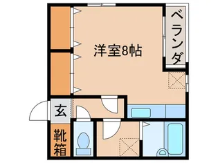ヴィゴ-ラス武庫之荘【2階】の間取り
