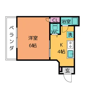 第五加藤ビル【3階】の間取り