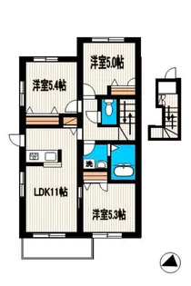 Amicourt【2階】の間取り