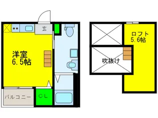 ソレイユ堺【1階】の間取り