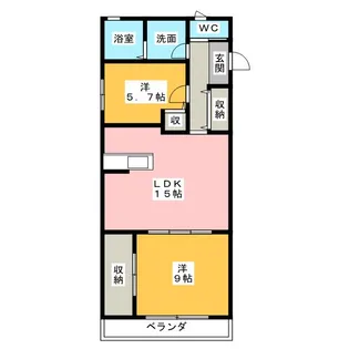 MAISON OGINO【2階】の間取り