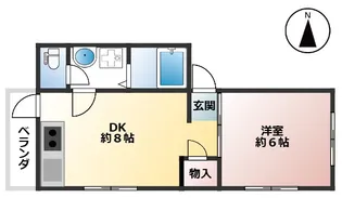 マンションシナーラ【3階】の間取り