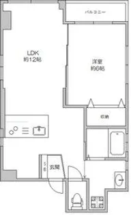 渡辺ビル【5階】の間取り