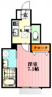 SHAMBRE古市B棟【1階】の間取り