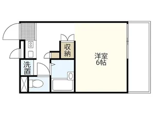 レオパレスVilla【2階】の間取り