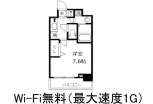 プレサンス新宿中落合メーディオ【6階】の間取り