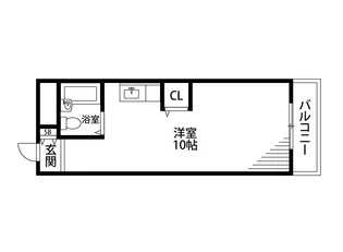 パークサイドやなぎ【2階】の間取り