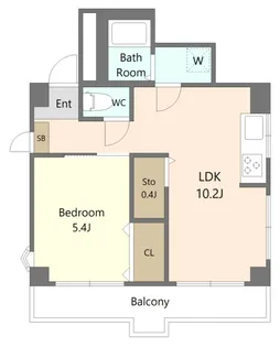 メゾン・アキ【2階】の間取り