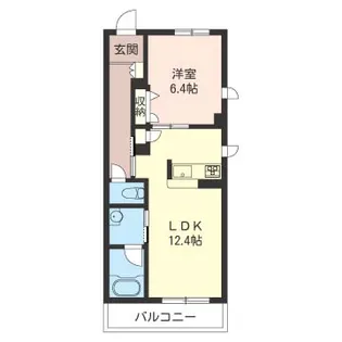 Bianco nero【3階】の間取り