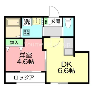 木の花マンション【3階】の間取り