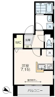 プレシャス南麻布【2階】の間取り