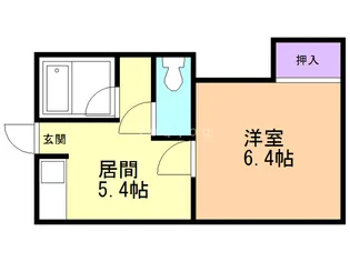 プラッツK【2階】の間取り