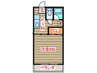 NNハイツ【2階】の間取り