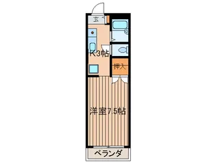 メゾンサンライズ【2階】の間取り