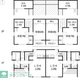 サンライズの間取り
