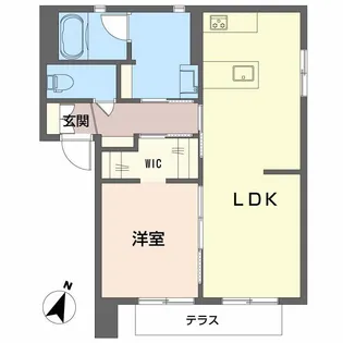 VALUGE豊岡【1階】の間取り