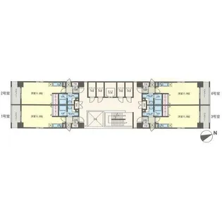 コンフォール・パレス【6階】の間取り